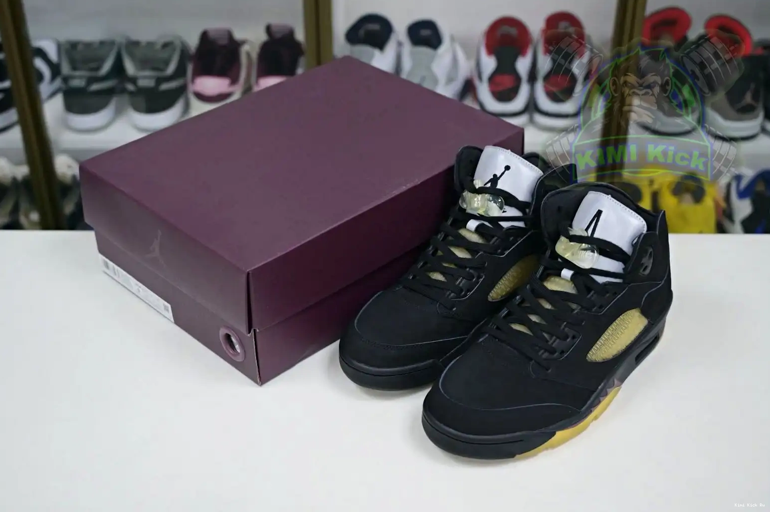 Air A Kimikick x MANIÉRE Jordan 5 MA 0818